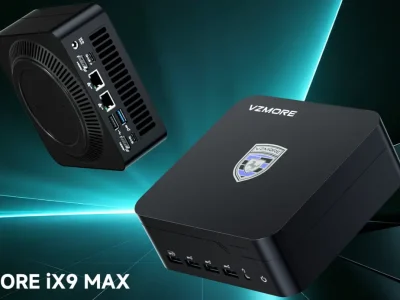Lançamento do mini PC VZMore iX9 Max com Intel Core Ultra 9 185H
