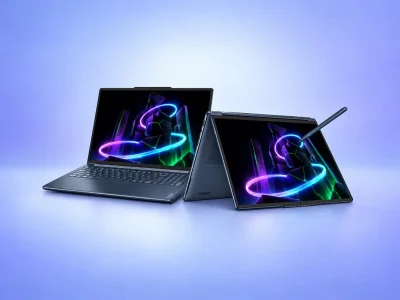 Lenovo Yoga 9n 2-em-1 com RTX Spark N1X de 20 núcleos e até 64 GB de RAM disponível para pré-encomenda
