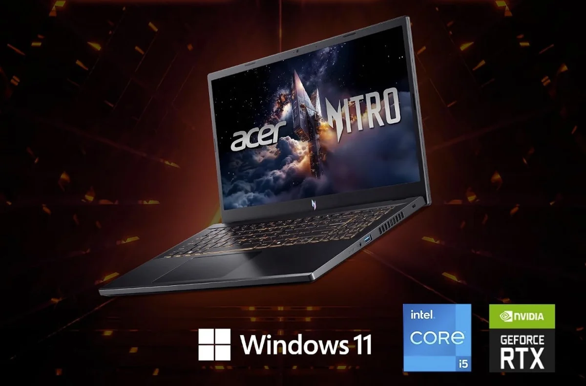 Acer Nitro V15 com RTX 4050 entra em promoção na Amazon e pode ter R$ 400 de desconto