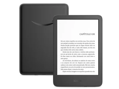 Desconto de 42% no Kindle 16 GB com tela antirreflexo e bateria de até 6 semanas
