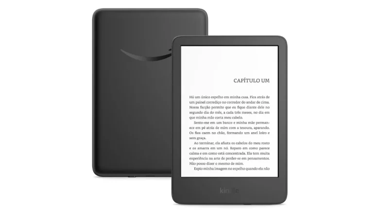Desconto de 42% no Kindle 16 GB com tela antirreflexo e bateria de até 6 semanas