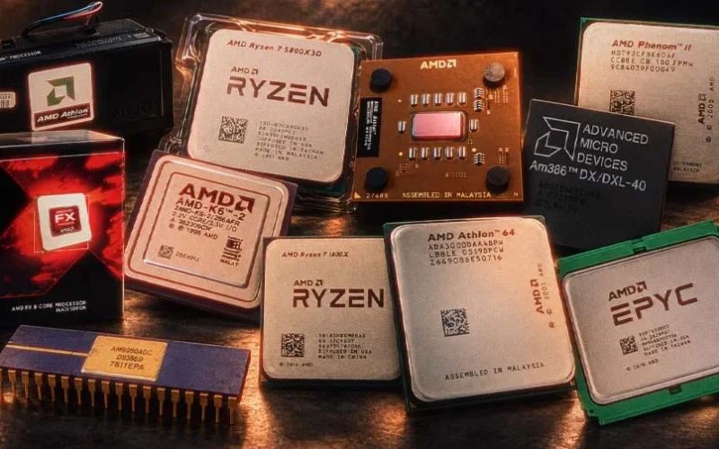 11 Processadores que Transformaram a AMD: Do Am9080 ao Ryzen 7 5800X3D