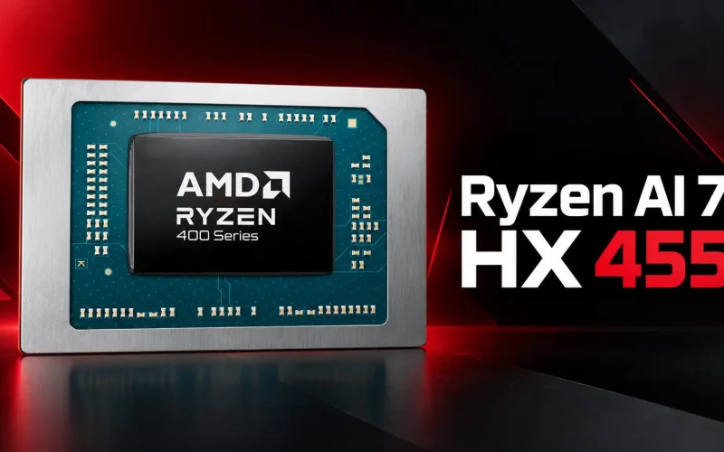 AMD Ryzen AI 7 HX 455: Chip com 8 núcleos e GPU Radeon 890M de 16 CUs vazado