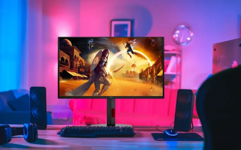 AOC lança monitor gamer AGON Q27G4ZDR com QD-OLED e 240 Hz de taxa de atualização