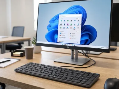HP apresenta PC em formato de teclado com Ryzen AI; preço surpreendente