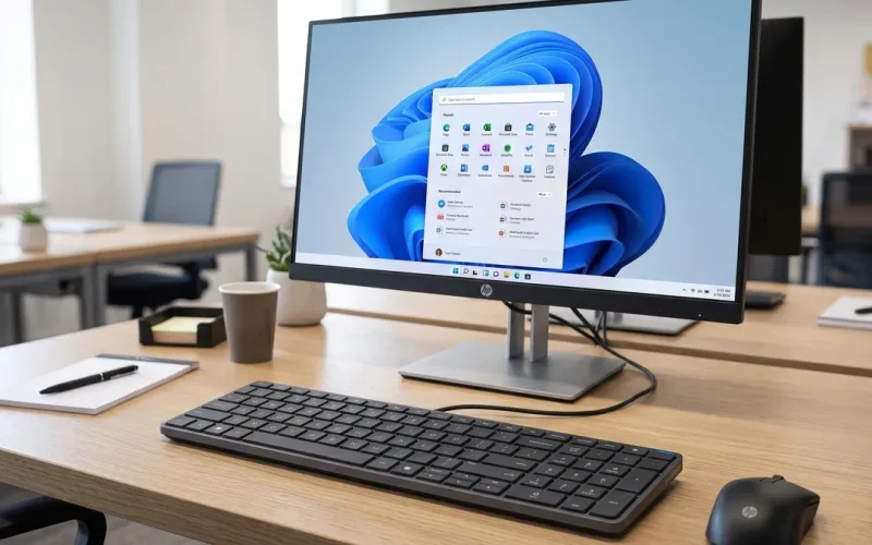 HP apresenta PC em formato de teclado com Ryzen AI; preço surpreendente