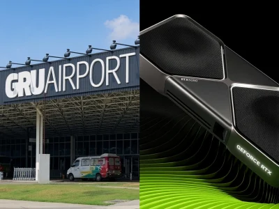 Carga de NVIDIA GeForce RTX 5090 de R$ 2,5 milhões desaparece em Guarulhos