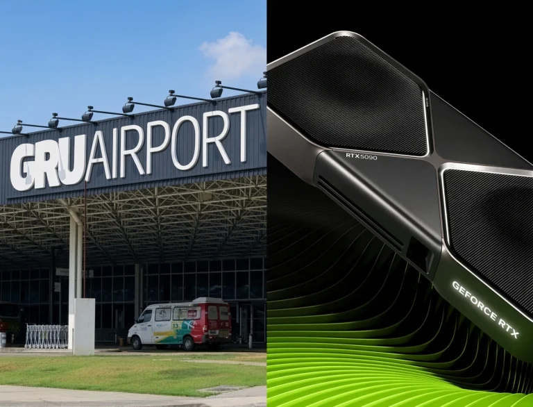 Carga de NVIDIA GeForce RTX 5090 de R$ 2,5 milhões desaparece em Guarulhos