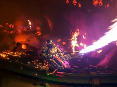 Deep Rock Galactic: Survivor chega ao PS5 e Nintendo Switch com ação e mineração em cavernas procedurais