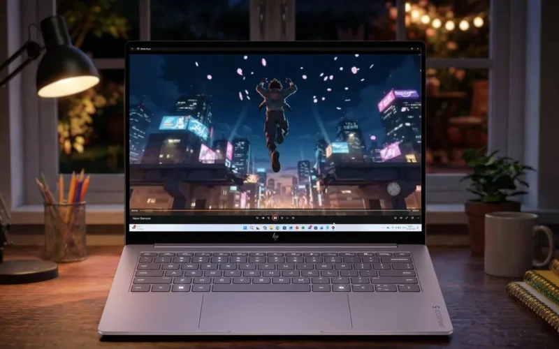 HP OmniBook 5: Notebook com tela OLED de 14 polegadas e chip Intel é rival do MacBook Neo