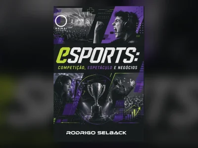 Lançamento do livro “eSports: Competição, Espetáculo e Negócios” com Rodrigo Selback em sessão de autógrafos em São Paulo no dia 12 de novembro de 2026