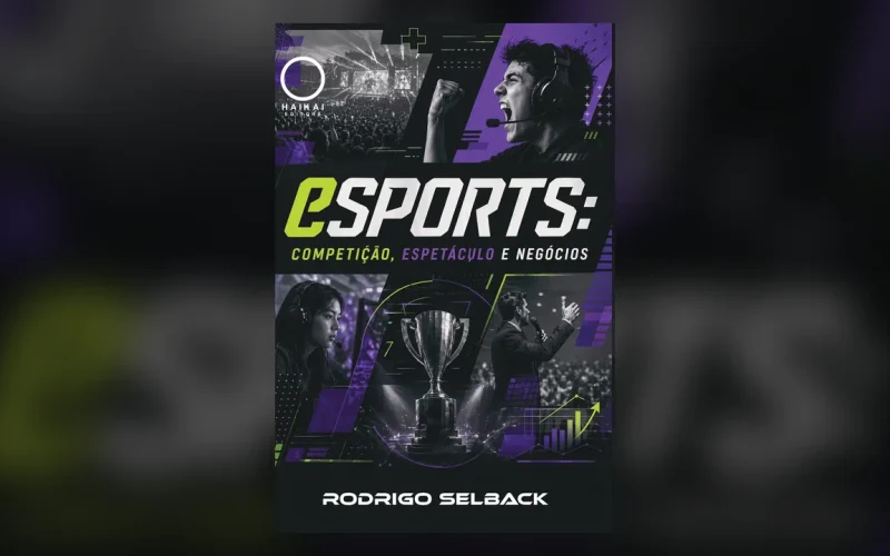 Lançamento do livro “eSports: Competição, Espetáculo e Negócios” com Rodrigo Selback em sessão de autógrafos em São Paulo no dia 12 de novembro de 2026