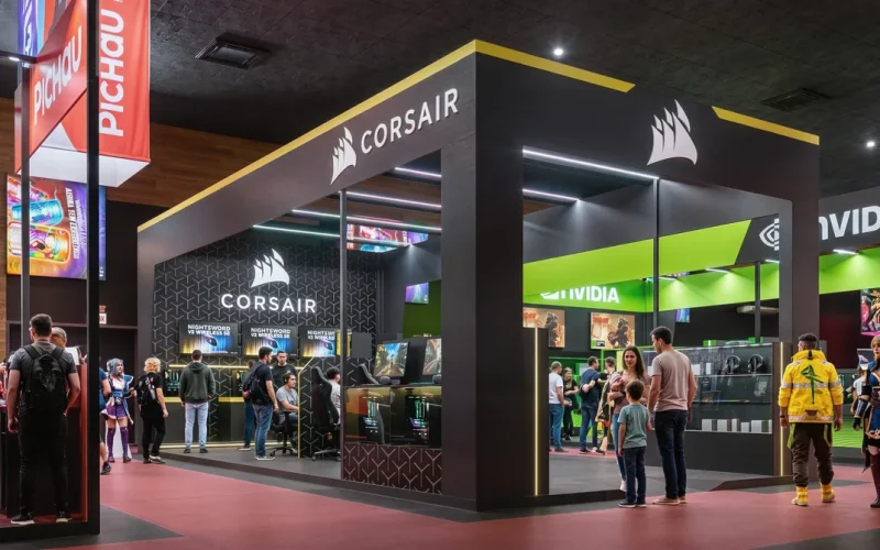 Pichau Arena 2026 ganha produtos da Corsair, confira os detalhes