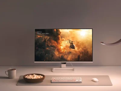 Monitor Gamer BenQ EW270Q 2K com 200 Hz e 30% de desconto na Amazon