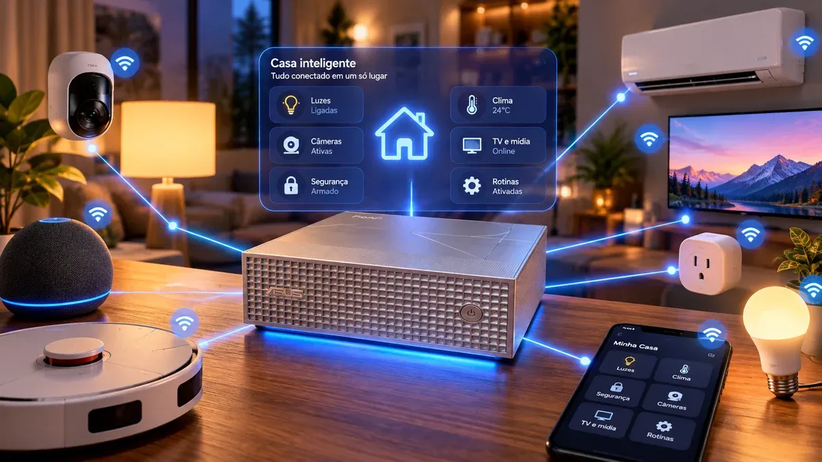 NVIDIA planeja transformar PCs com RTX Spark em hubs de controle para casas inteligentes