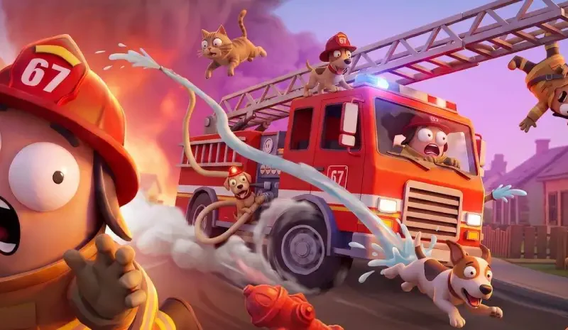 Flame and Blame: Comédia Cooperativa de Bombeiros para PC é Anunciada com Lançamento em 2027