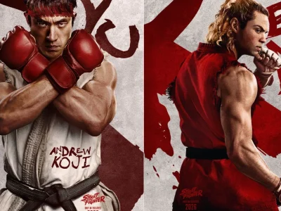 Noah Centineo e Andrew Koji mostram sintonia em vídeo de bastidores de Street Fighter antes da estreia do filme