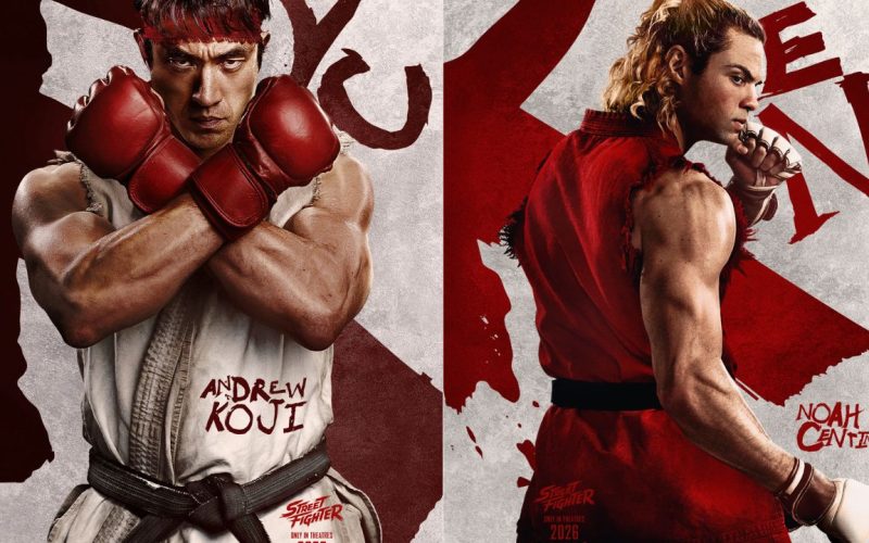 Noah Centineo e Andrew Koji mostram sintonia em vídeo de bastidores de Street Fighter antes da estreia do filme