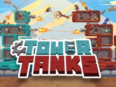Tower Tanks: Roguelike de Combate Veicular com Co-op para 4 Jogadores Anunciado para PC