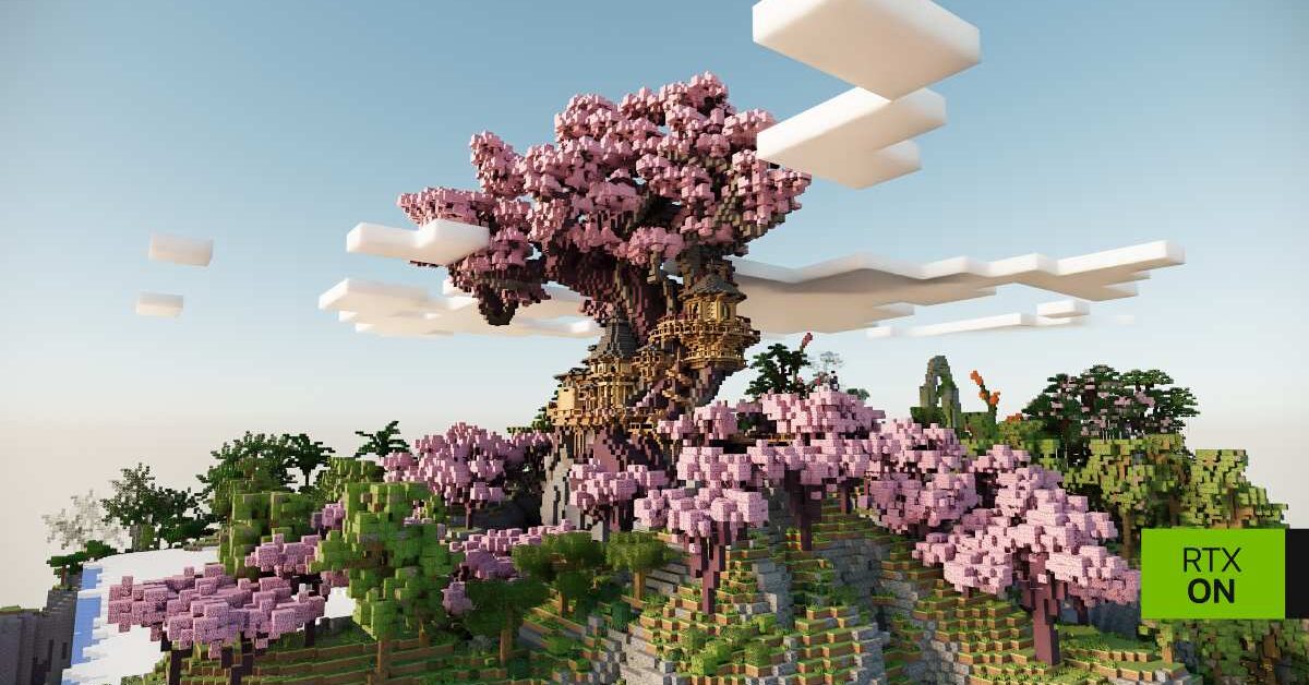 Minecraft: Java Edition ganha suporte ao NVIDIA RTX Remix 1.6 com iluminação avançada