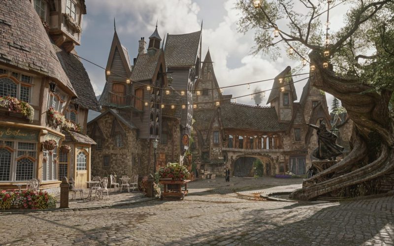 DLSS 5 melhora desempenho em Hogwarts Legacy e estreia em notebooks RTX Spark