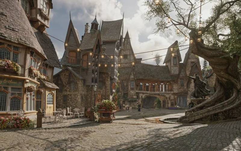 DLSS 5 melhora desempenho em Hogwarts Legacy e estreia em notebooks RTX Spark