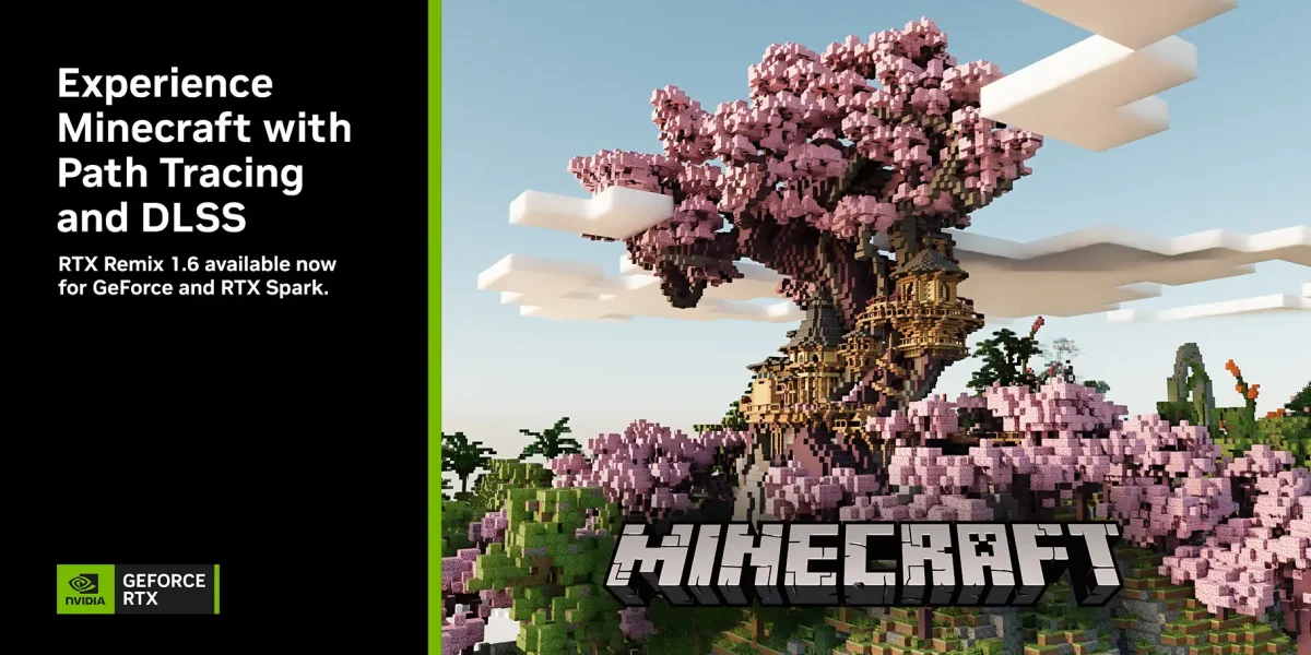 Minecraft: Java Edition ganha path tracing com DLSS na atualização 1.21.1