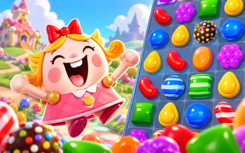 Como baixar e jogar Candy Crush Saga grátis no celular e PC em 2026