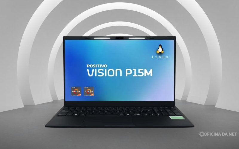 Notebook Positivo Vision P15M com Ryzen 3 e 5 a partir de R$ 2.999 no Brasil