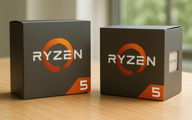 AMD lança Ryzen 5 7500 com gráficos integrados para AM5 e Ryzen 5 5500F para AM4