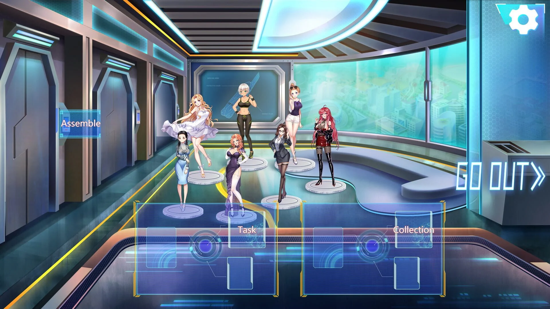 RoboGAL: Gaga Delta Lady será lançado para PC em 29 de outubro com jogabilidade inspirada em clássicos 2D