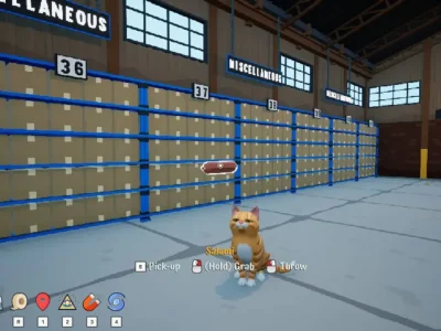 Warehouse Catastrophe: O Gato Felix Está Pronto Para Organizar Seu Armazém No PC!