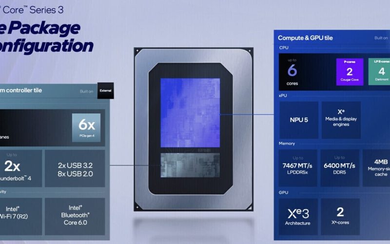 Processador Intel Wildcat Lake Core i5 315 para notebooks: desempenho e eficiência
